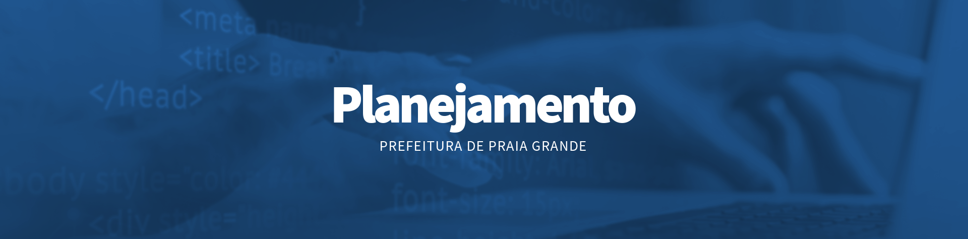 Banner da Secretaria