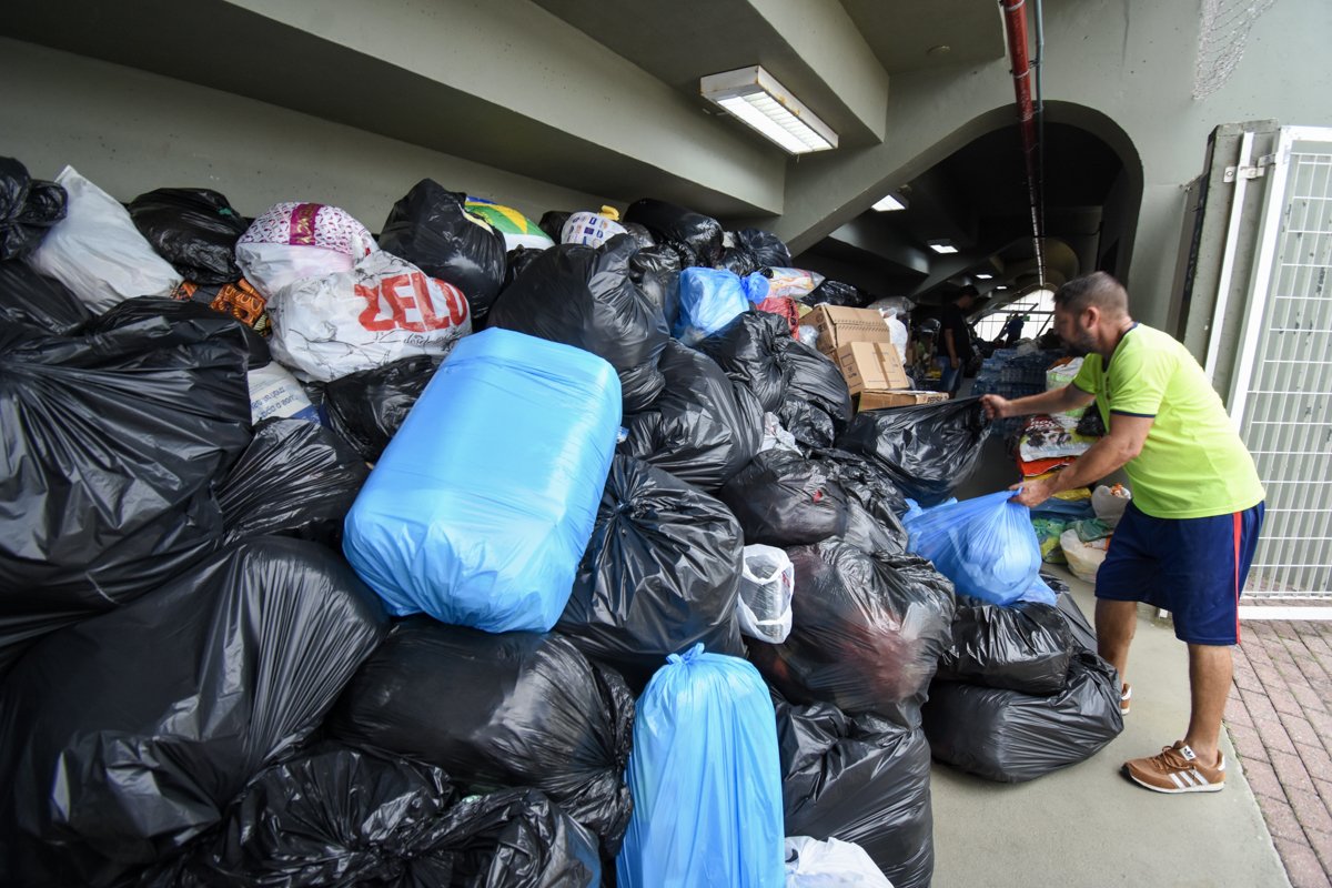 Imagem tragédia Rio Grande do Sul