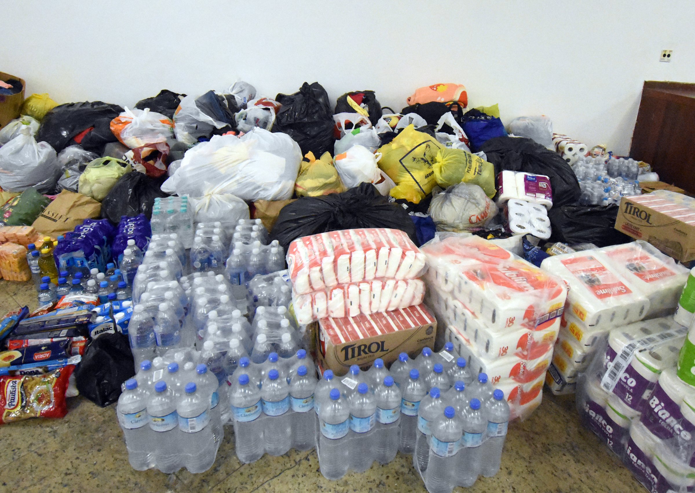 Imagem tragédia Litoral Norte