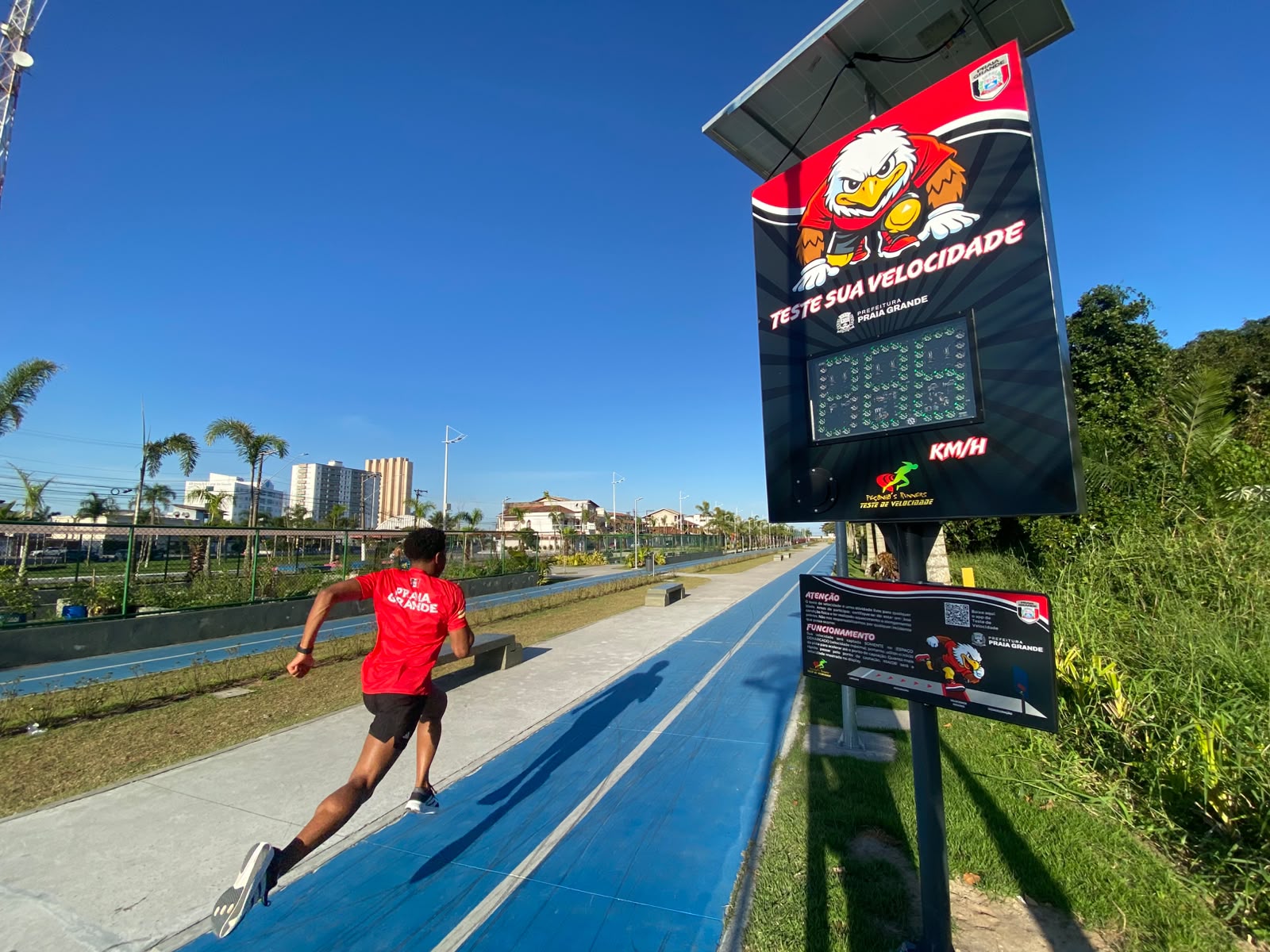 Fotos Pedro Sbravatti/Prefeitura de Praia Grande