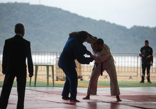 PG inova com Arena na praia para as disputas de judô, caratê e taekwondo nos Regionais