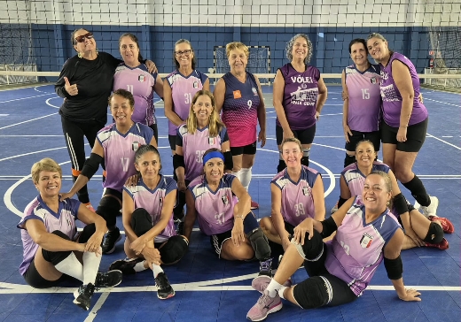 Em casa, Time PG de vôlei adaptado sonha com o ouro nos Jogos da Melhor Idade
